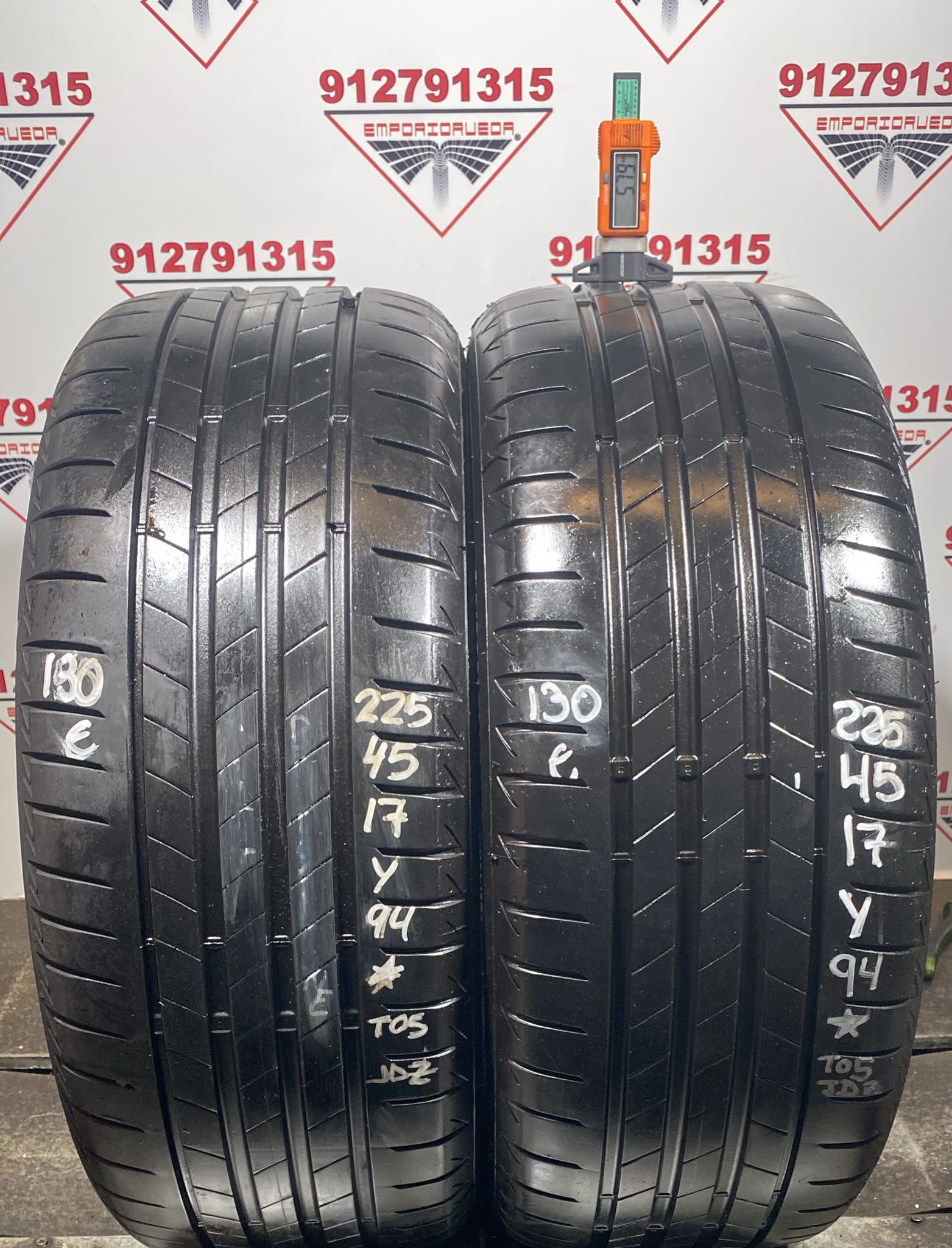BRIDGESTONE  USADO  225/45 R17 94 Y